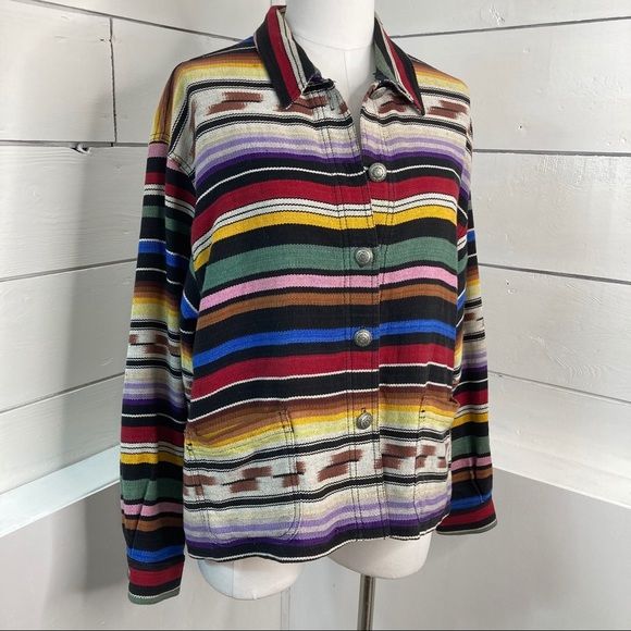 *Vintage* Karen Kane Saddle Blanket Jacket - Picture 3 of 10